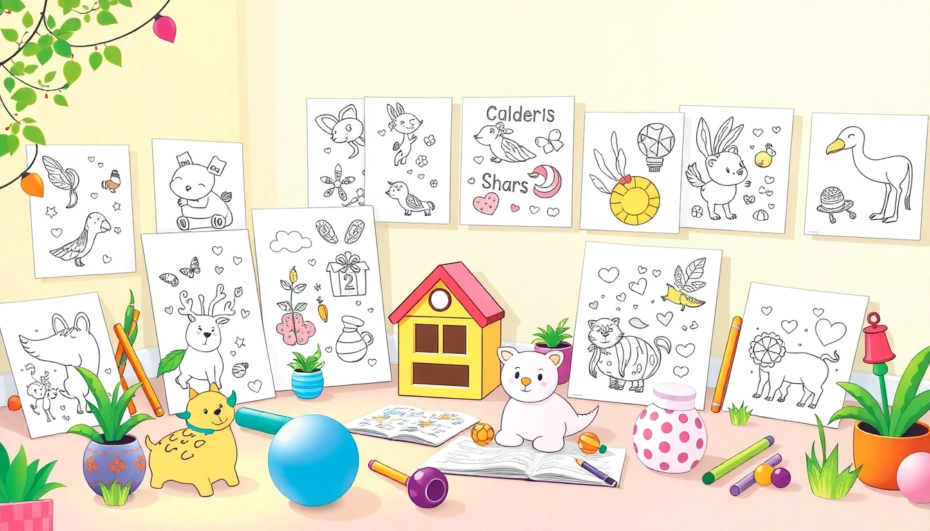 10 Engaging Coloring Pages Printables to Boost Kids’ Creativity and Learning