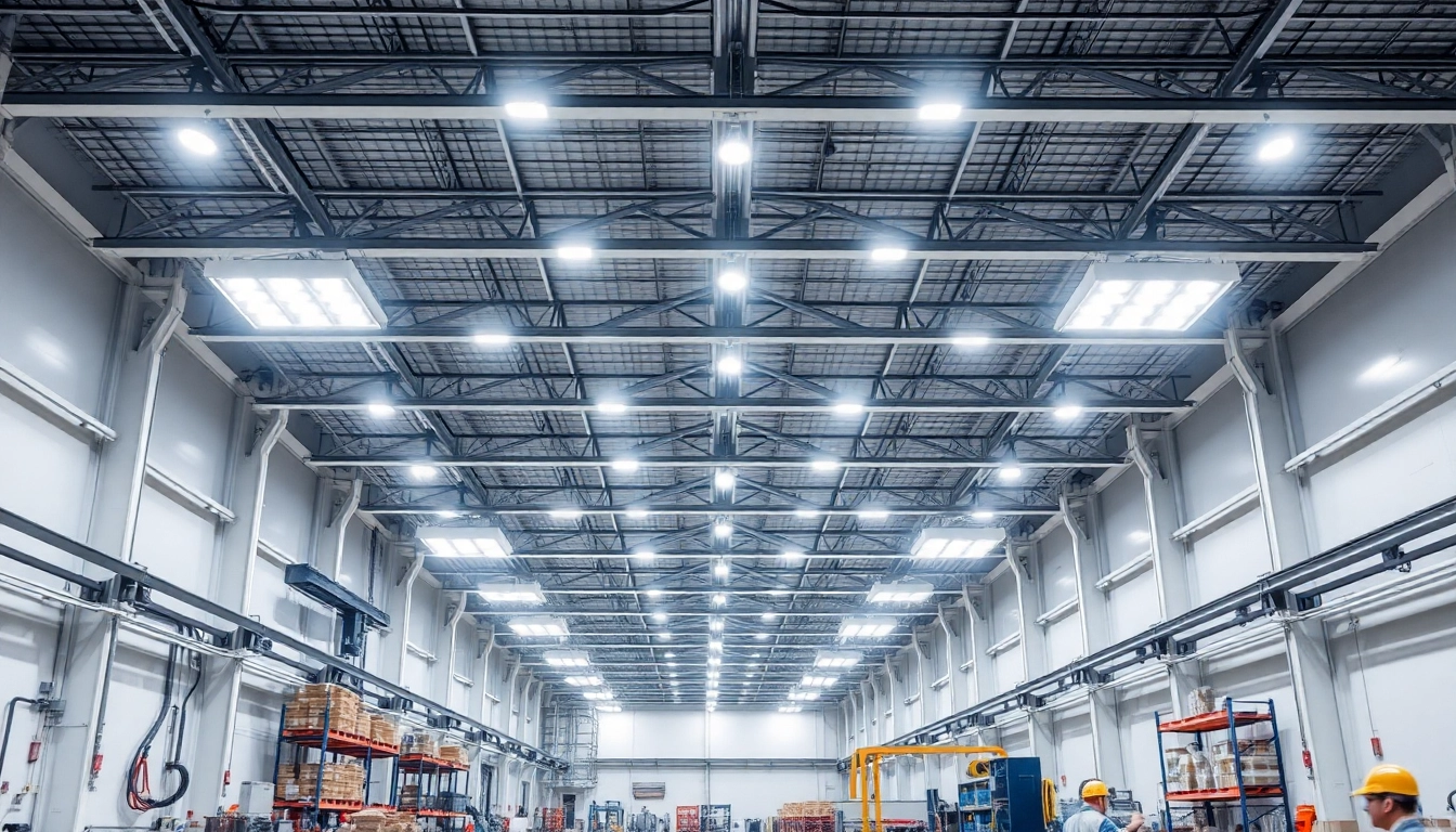 Effiziente LED-Beleuchtung für Industriehallen: Zukunftssicher und nachhaltig