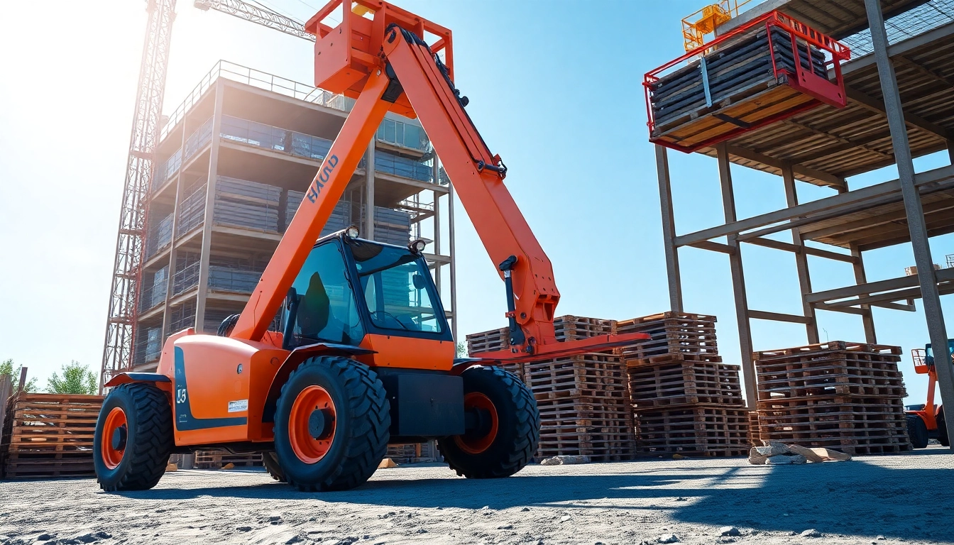 Efficient Telehandler Rental Solutions for Construction & Industry Professionals
