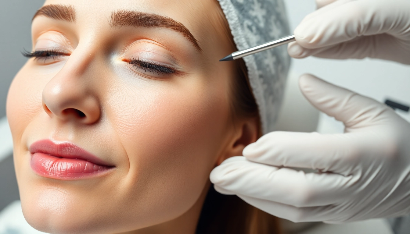 Fadenlifting Zürich: Gentle facial skin tightening with precision and natural results in a modern clinic setting.