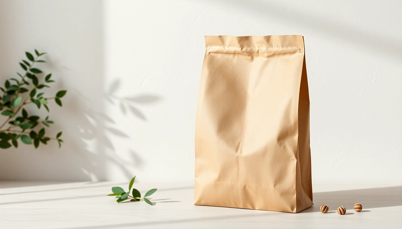 High-quality torba papierowa displayed in natural setting, highlighting eco-friendly packaging