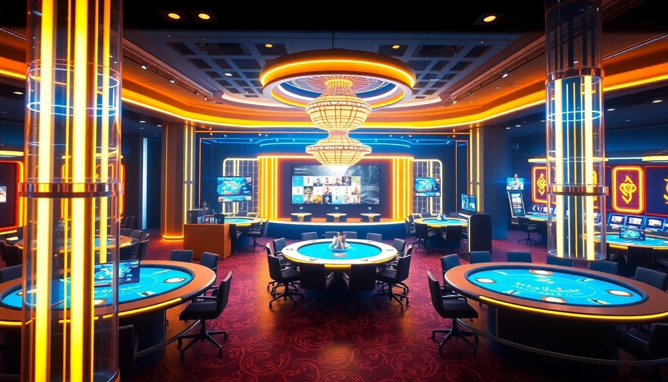 Engaging scene of canl casino siteleri with live dealers and players enjoying authentic casino